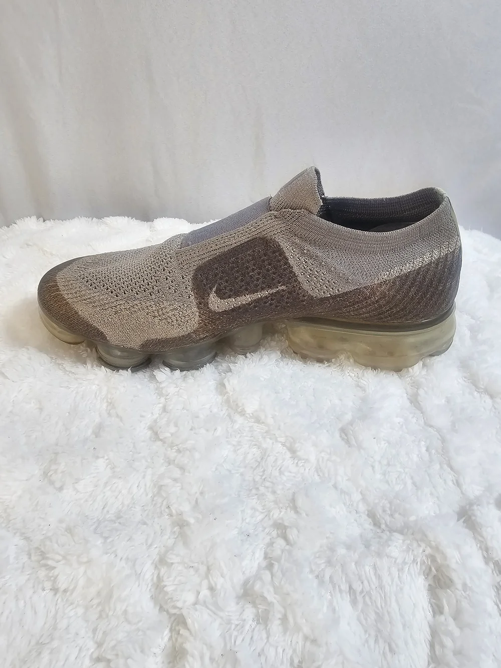 Nike Air VaporMax‎ Flyknit Moc - Dark Stucco Green (Women's Size 6.5)